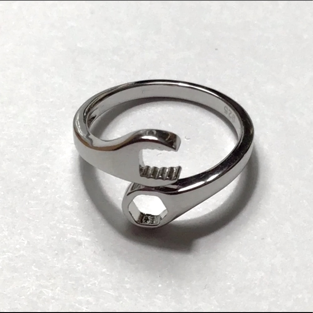 Wrench Ring 925 Sterling Silver Super Cool Quality
